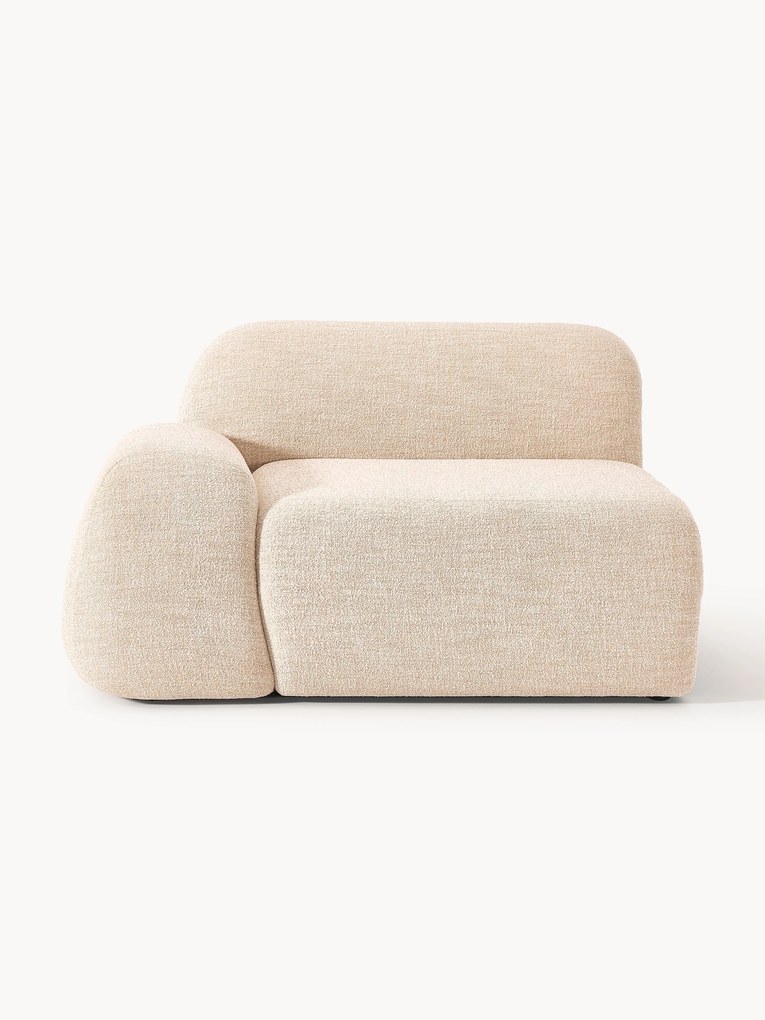 Modulo angolare in bouclé Wolke
