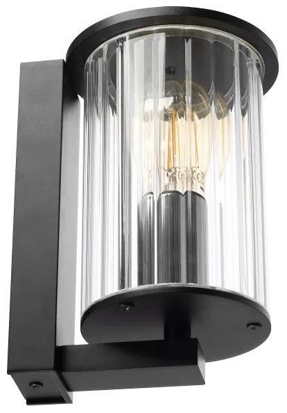 Argon 8748 - Applique da esterno NORFOLK 1xE27/15W/230V IP44 nero