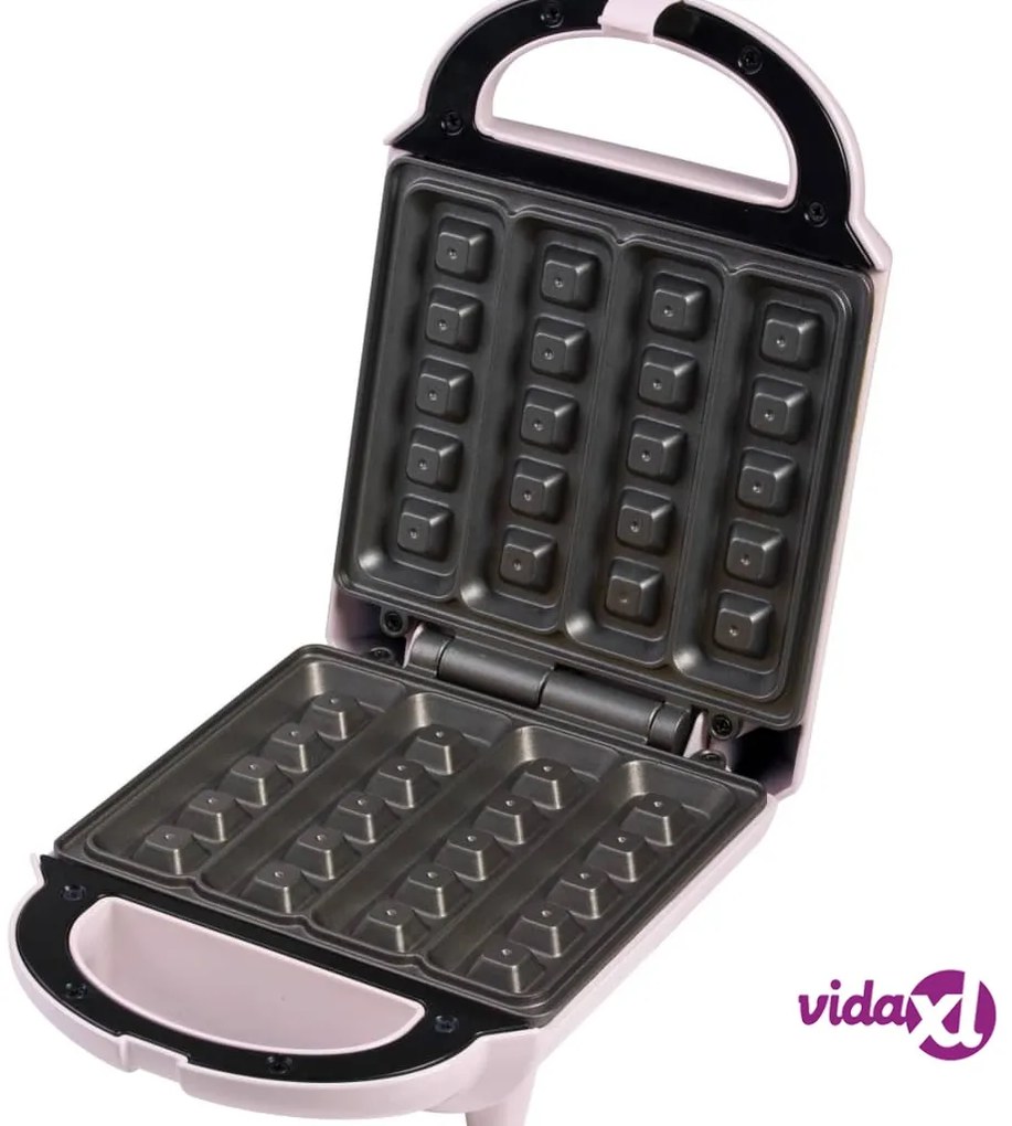 Bestron Piastra per Waffle Sticks ASW400 460 W Rosa