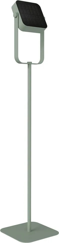 Piantana Solare in alluminio 120cm Ricaricabile USB-C - Verde Pastello Colore Bianco Naturale 4.000K