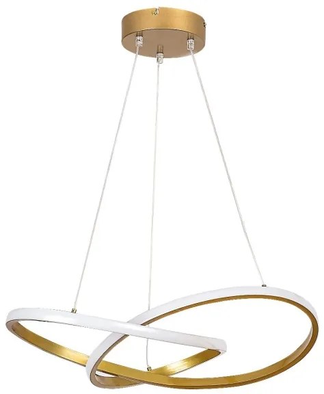Rabalux 72215 - Lampadario LED a sospensione con filo CASTIEL LED/36W/230V 3000K oro