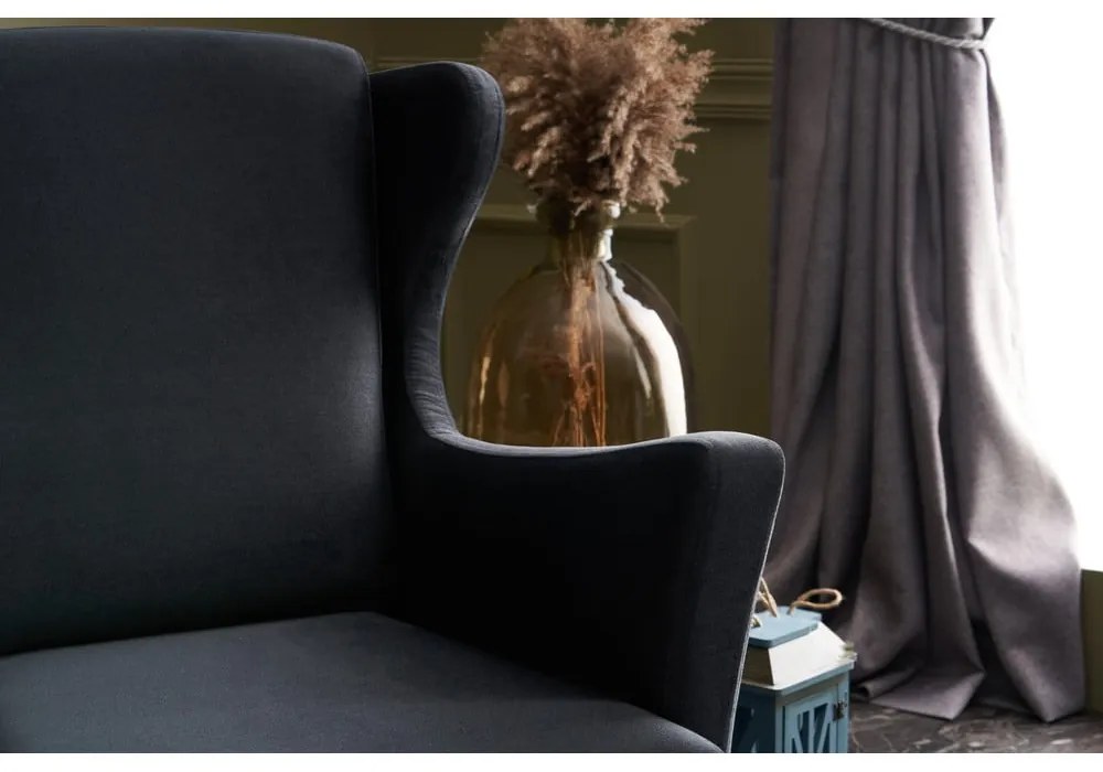 Poltrona grigio scuro Lola Brejer - Artie