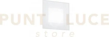 Segnapassi a incasso led slab bianco quadrato 3w 440lm cct 3000k / ...