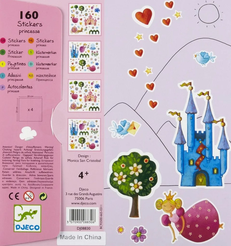 Adesivi - Principessa Margherita