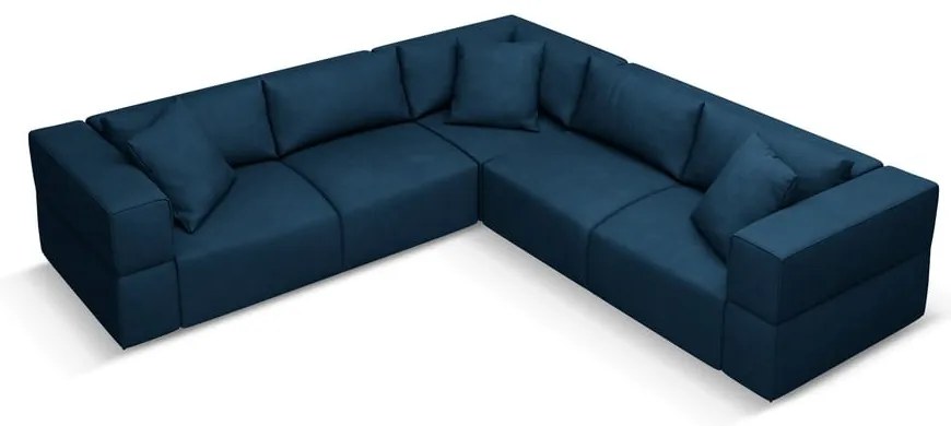 Divano angolare variabile blu Esther - Milo Casa