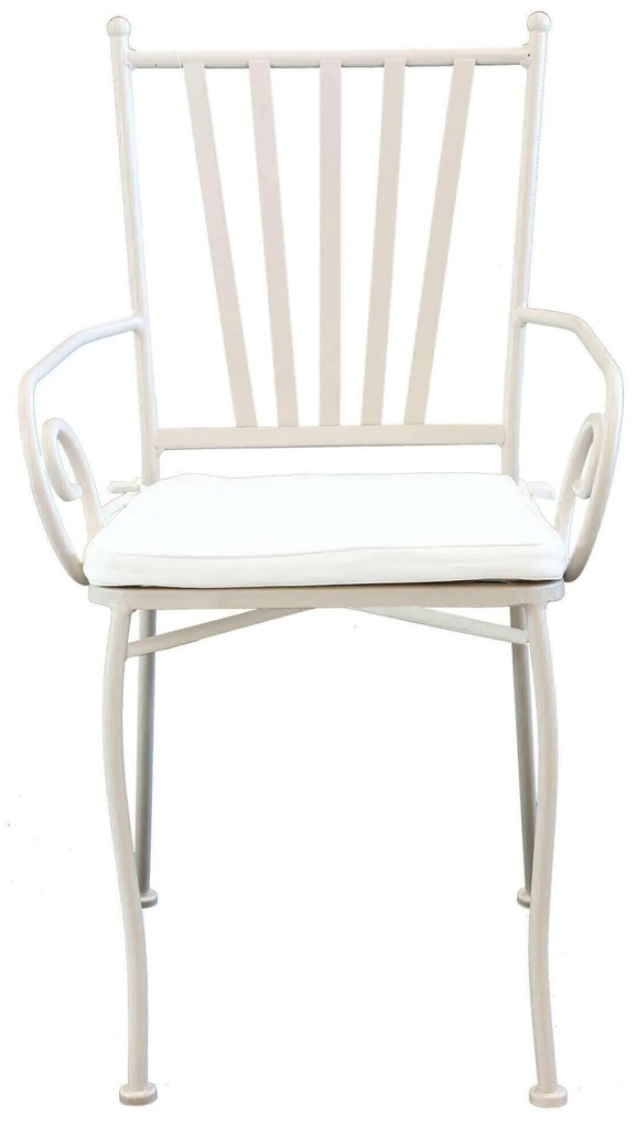 VENTUS - set tavolo in alluminio e teak cm 160 x 90 x 74 h con 6 poltrone Ventus