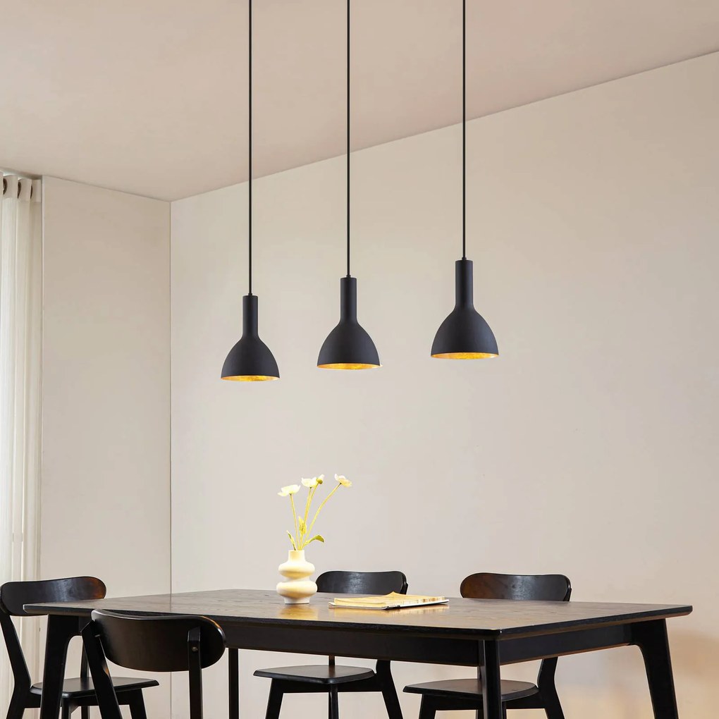 Lampada a sospensione Cosmina Arcchio, dimmerabile, Nero, Cucina, Metallo, Moderno, Lampada a sospensione