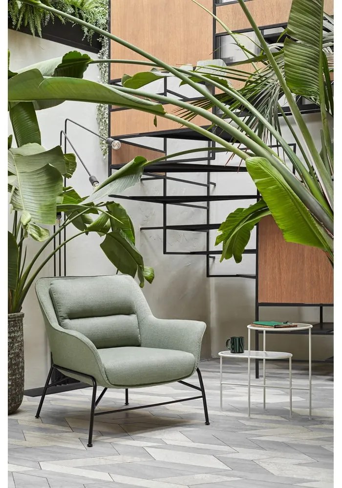 Poltrona grigio-verde Sadira - Teulat