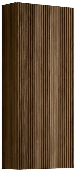 Pensile bagno Opera frassino scuro, 1 anta apertura da sinistra P 17 x L 30 x H 80 cm