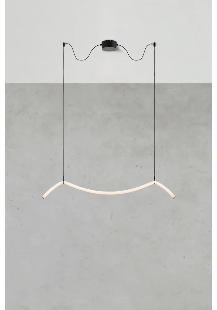 Lampadario LED bianco e nero Melt – Markslöjd