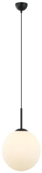 ITALUX PND-5578-1L-BK - Lampadario a cavo DEORE 1xE27/40W/230V nero