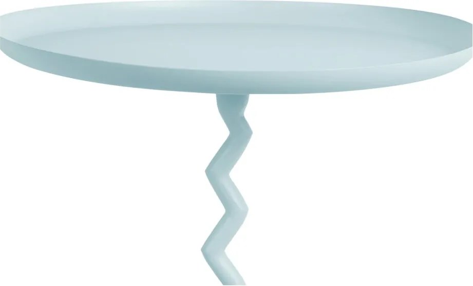 Tavolino rotondo in metallo ø 40 cm Zig Zag – Leitmotiv