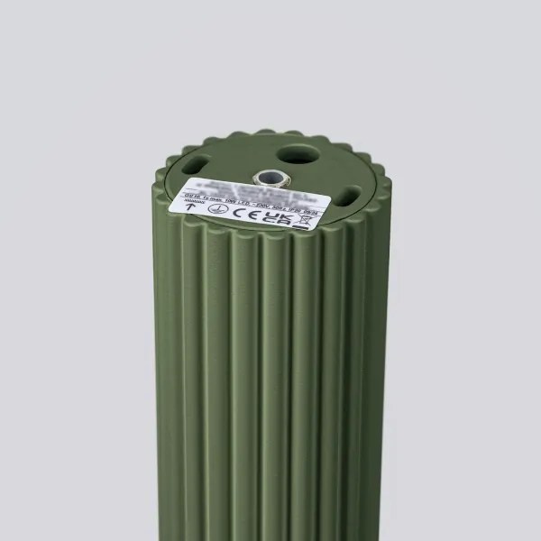 Sollux SL.1609 - Faretto KARBON 1xGU10/10W/230V 40 cm verde