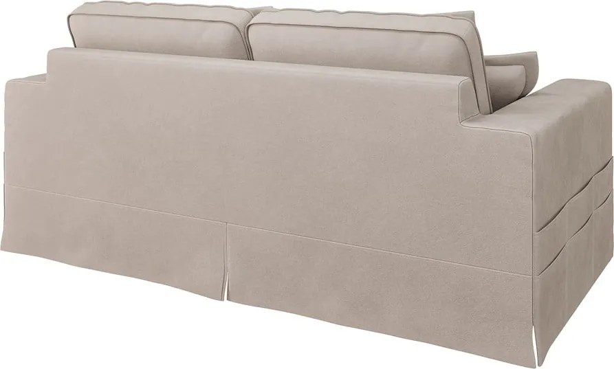 Divano marrone chiaro 196 cm Nora – Ropez