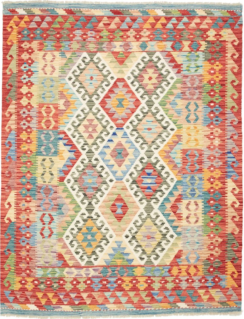 Kilim Tappeto 200 x 160 (Pakistan) Tessuto A Mano