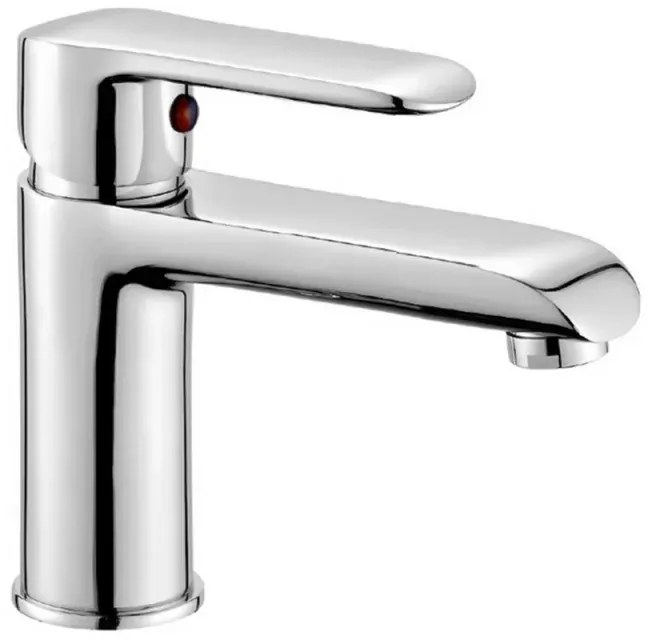 Rubinetto lavabo cromato serie Dalila incluso di piletta