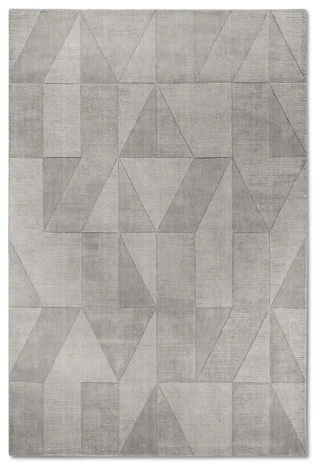 Tappeto grigio in lana tessuto a mano 160x230 cm Ursule - Villeroy&amp;Boch