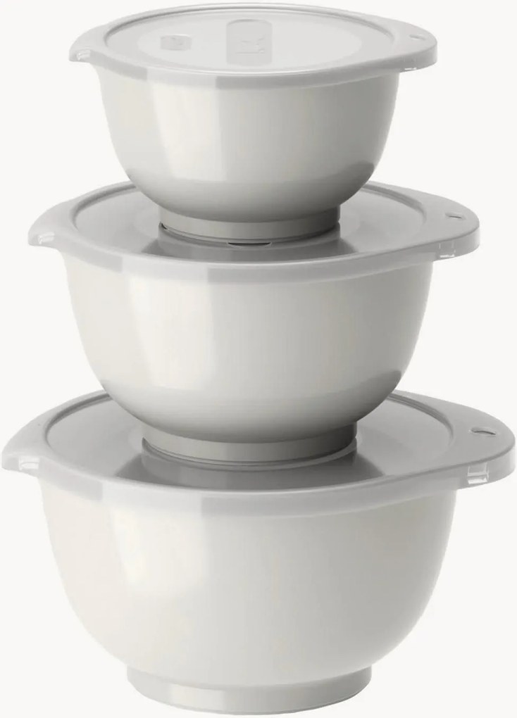 Set di 3 ciotole con coperchio Margrethe