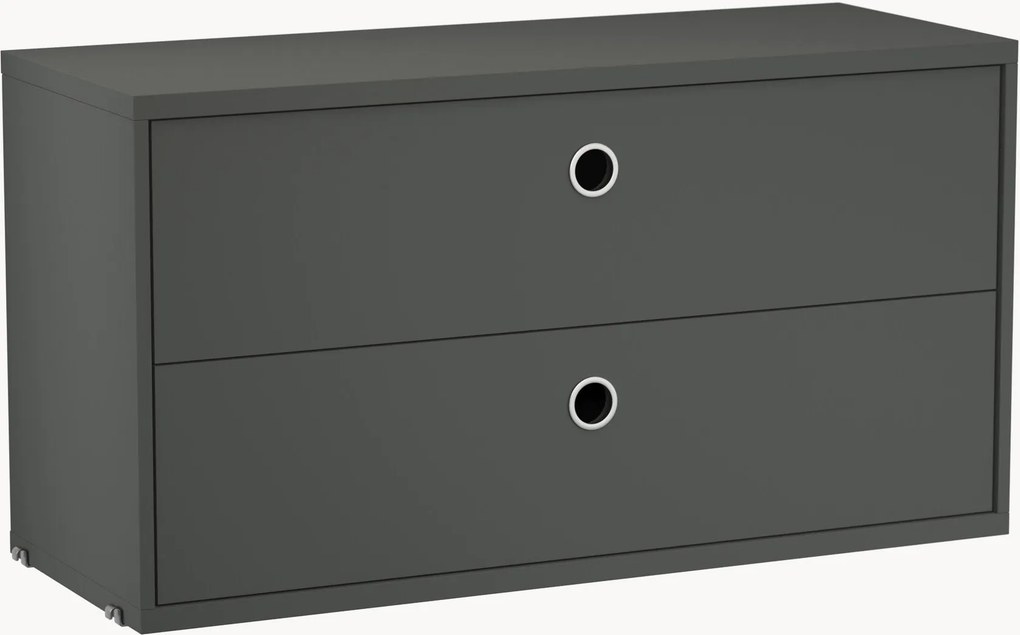 Cassettiera String System, larg. 78 x prof. 30 cm