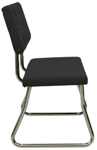 Panca 110 cm Nera in Similpelle