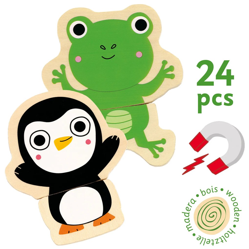 Animali magnetici allegri