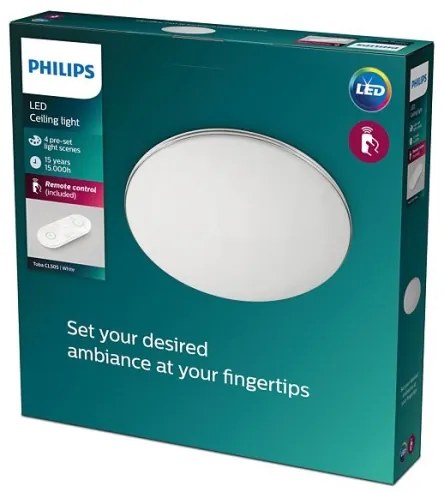 Philips - Plafoniera LED dimmerabile TOBA LED/23W/230V 2700-6500K + TC