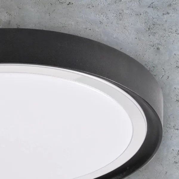 Plafoniera LED PERSE LED/15W/230V nera