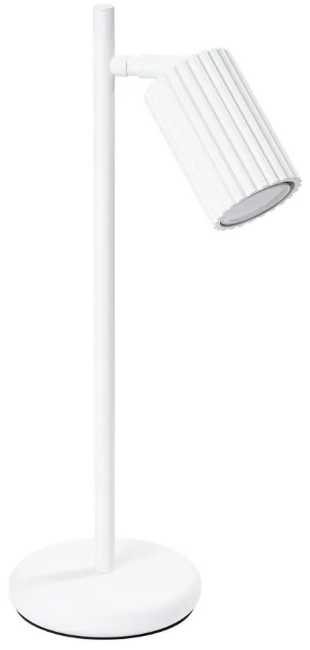 Sollux SL.1548 - Lampada da tavolo KARBON 1xGU10/10W/230V bianco
