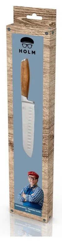 Coltello per santoku con lama in acciaio inox – Holm