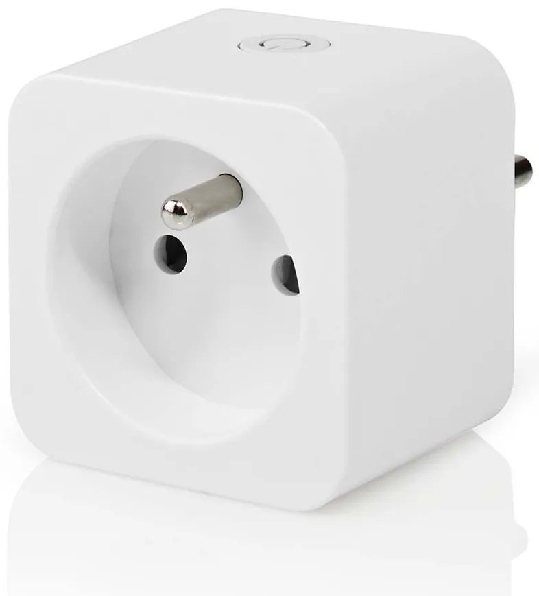 Nedis WIFIP121EWT - Presa intelligente 3680 W/230 V/ Tipo E/16 A Wi-Fi