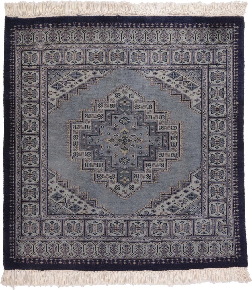 Bokhara Tappeto orientale 90x100 (Pakistan) Annodato A Mano