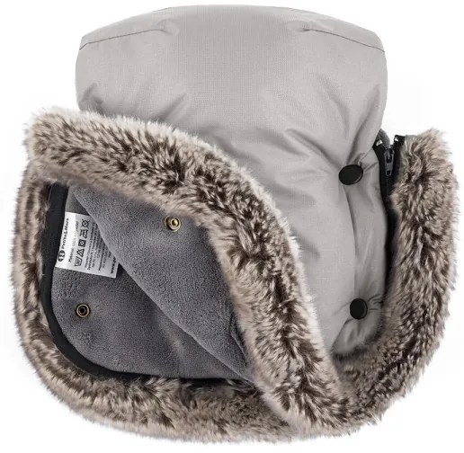 PETITE&amp;MARS-SET Coprigambe per bambini 4in1 ARCTIC + stroller mano muffs Champagne Shower