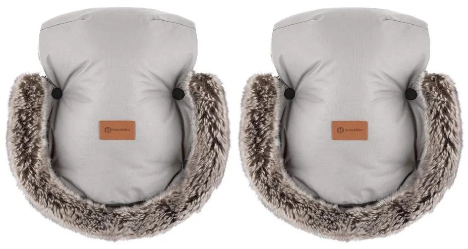 PETITE&amp;MARS - Manicotto per passeggino FURRY Champagne Shower