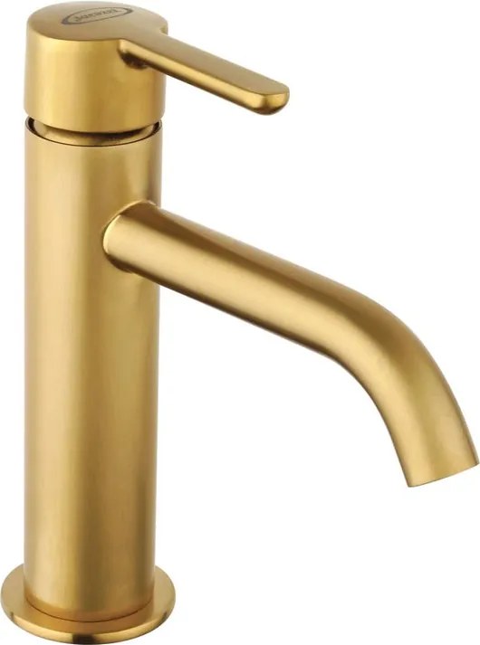 Rubinetto per lavabo Baleno oro spazzolato JACUZZI RUBINETTERIA con piletta