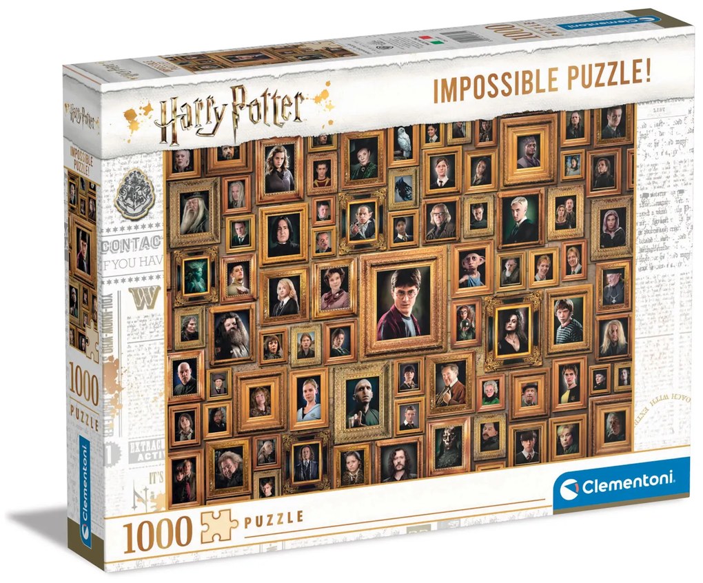 Puzzle Harry Potter quadri 1000 pezzi Clementoni