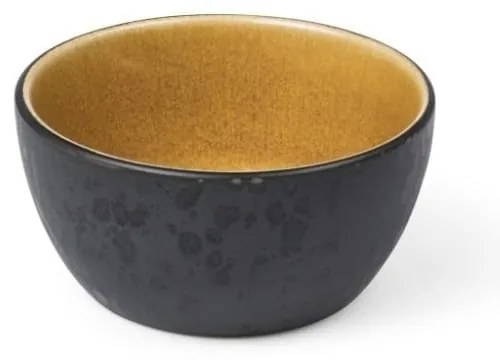 Ciotolina nera/color ambra in gres 200 ml Black/Amber – Bitz