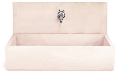 Lavello In Pietra Ricostruita Da Giardino Con Frontale 70x35x40,5 Q-Madrid XL Rosa KAM