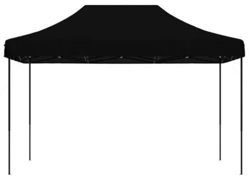 Tenda da Festa Pieghevole Pop-Up Nero 410x279x315 cm