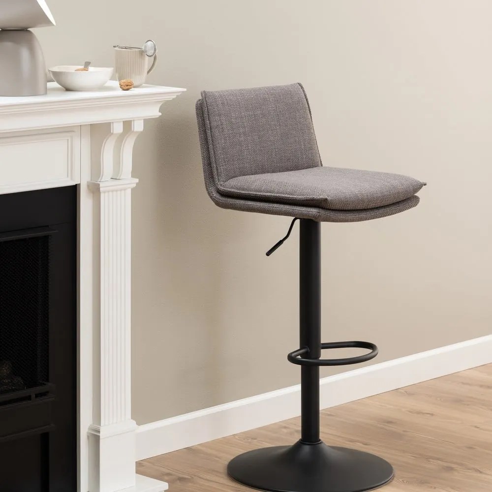 Sgabelli da bar girevoli grigi in set di 2 107 cm Flynn - Actona