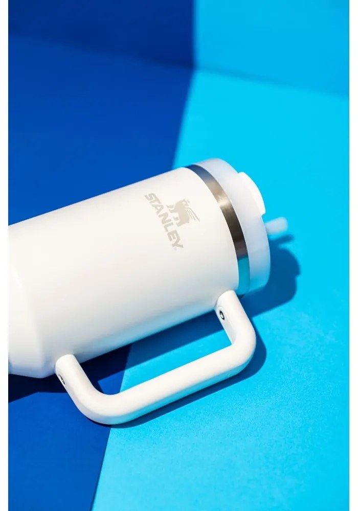 Borraccia termica bianca in acciaio inox 1,18 l Quencher H2.0 FlowState Tumbler Frost – Stanley