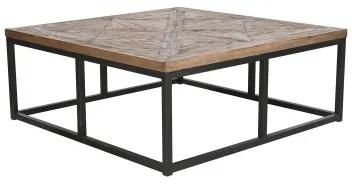 Tavolino da Caffè Home ESPRIT Legno Metallo 120 x 120 x 45 cm