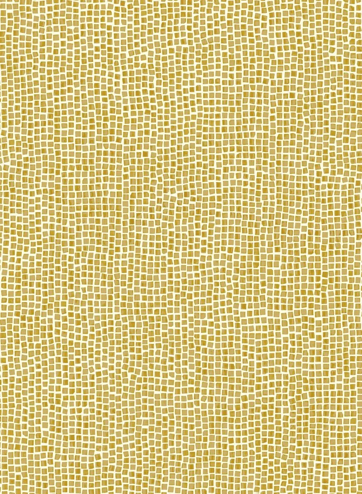 Arte International Tapete Tessera - Gold Medaillon
