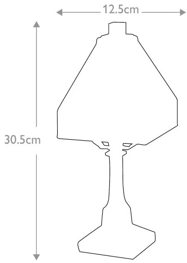 Elstead QZ-HOLMES-TL - Lampada da tavolo Tiffany HOLMES 1xE14/25W/230V