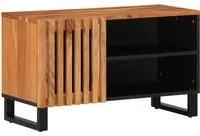 Mobile Porta TV 80x34x46 cm in Legno Massello di Acacia 377510