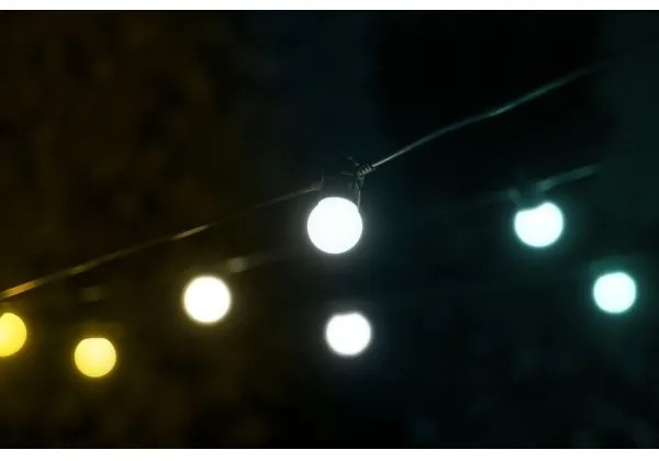 Twinkly TWF020GOP-BEU - Catena decorativa da esterno LED 20xLED 14m IP44 Wi-Fi