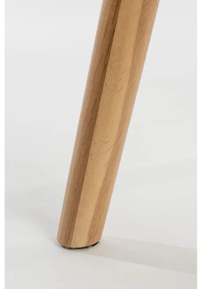 Sedia da bar di colore naturale in rovere massiccio (altezza della seduta 65,5 cm) Vander – White Label