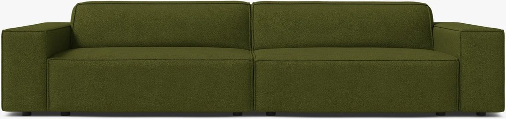 Divano modulare Jodie 4 posti in bouclé – L244 cm