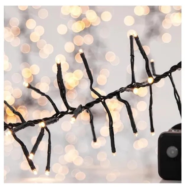 Catena luminosa natalizia LED da esterno CLUSTER 588xLED/8 funzioni 8,5 m IP44 bianco caldo