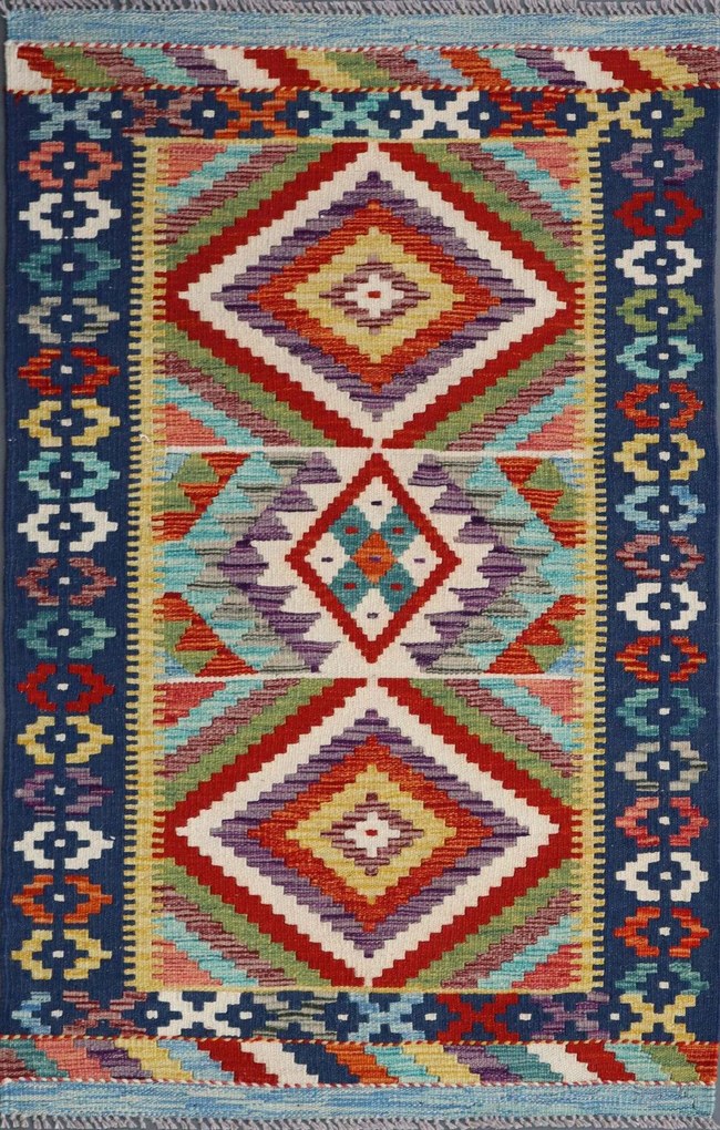 Kilim Tappeto orientale 80 x 130 (Pakistan) Tessuto A Mano