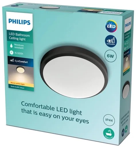 Philips - Plafoniera LED da bagno DORIS LED/6W/230V IP44